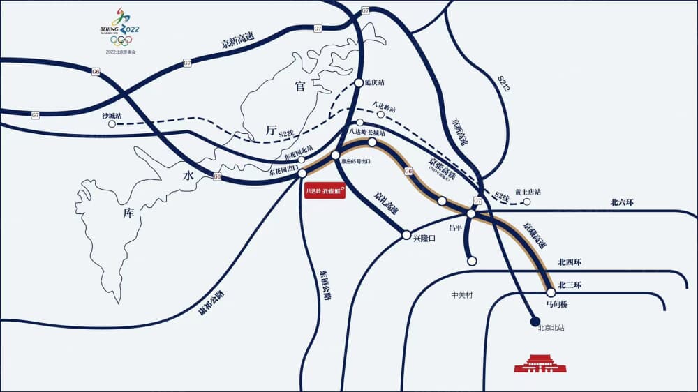 八达岭孔雀城区位