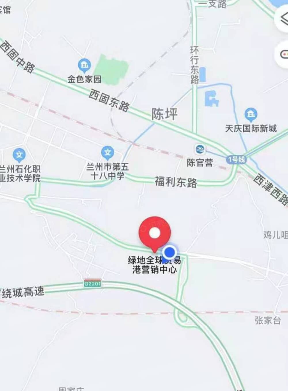 绿地全球贸易港区位