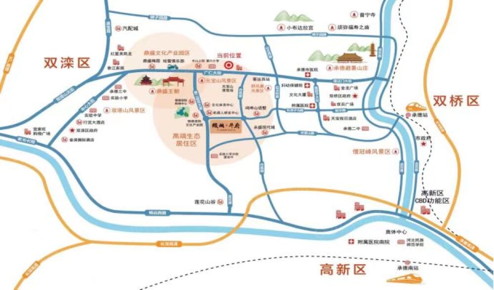 颐城华府区位