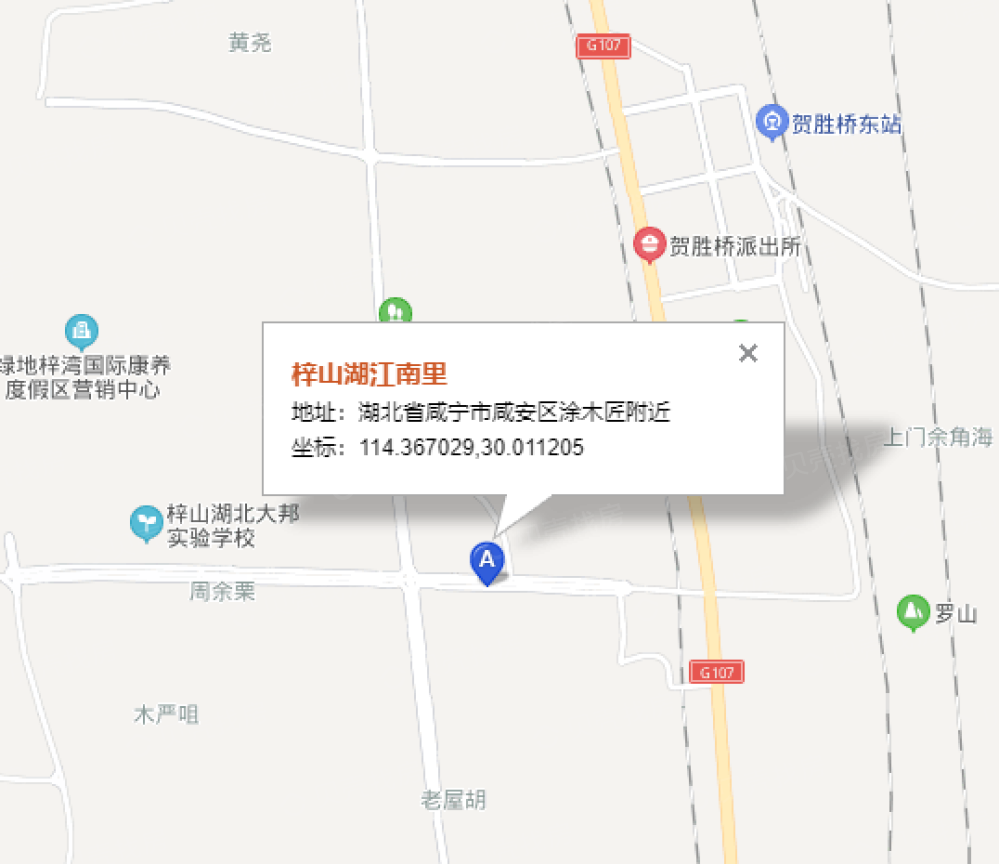 梓山湖江南里区位