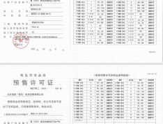 国誉府预售许可证