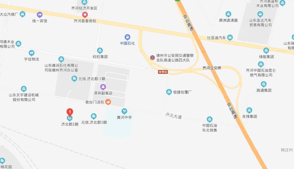 齐河元信济北郡区位