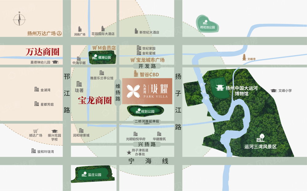 九龙湾珑耀区位