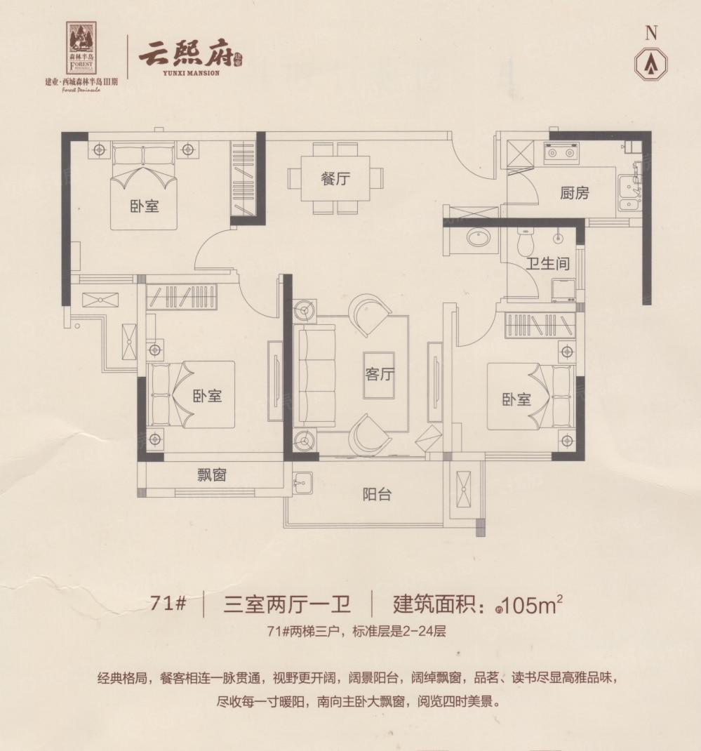 建业云熙府三期样板间