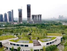 招商时代公园实景图