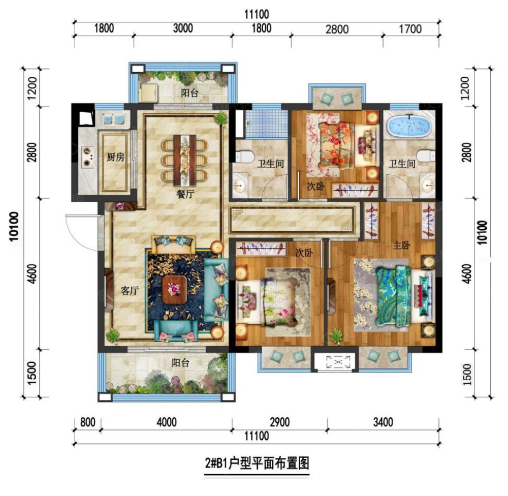 怡景华府效果图
