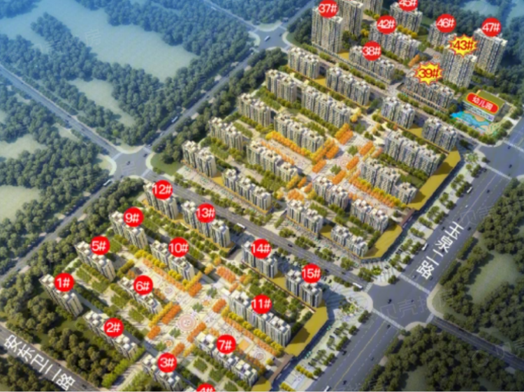 安泰岚海新城楼栋相册