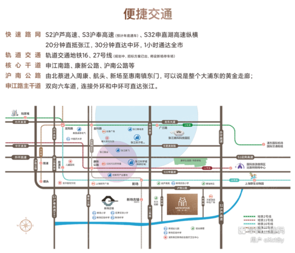 同润欣汇名邸小区配套