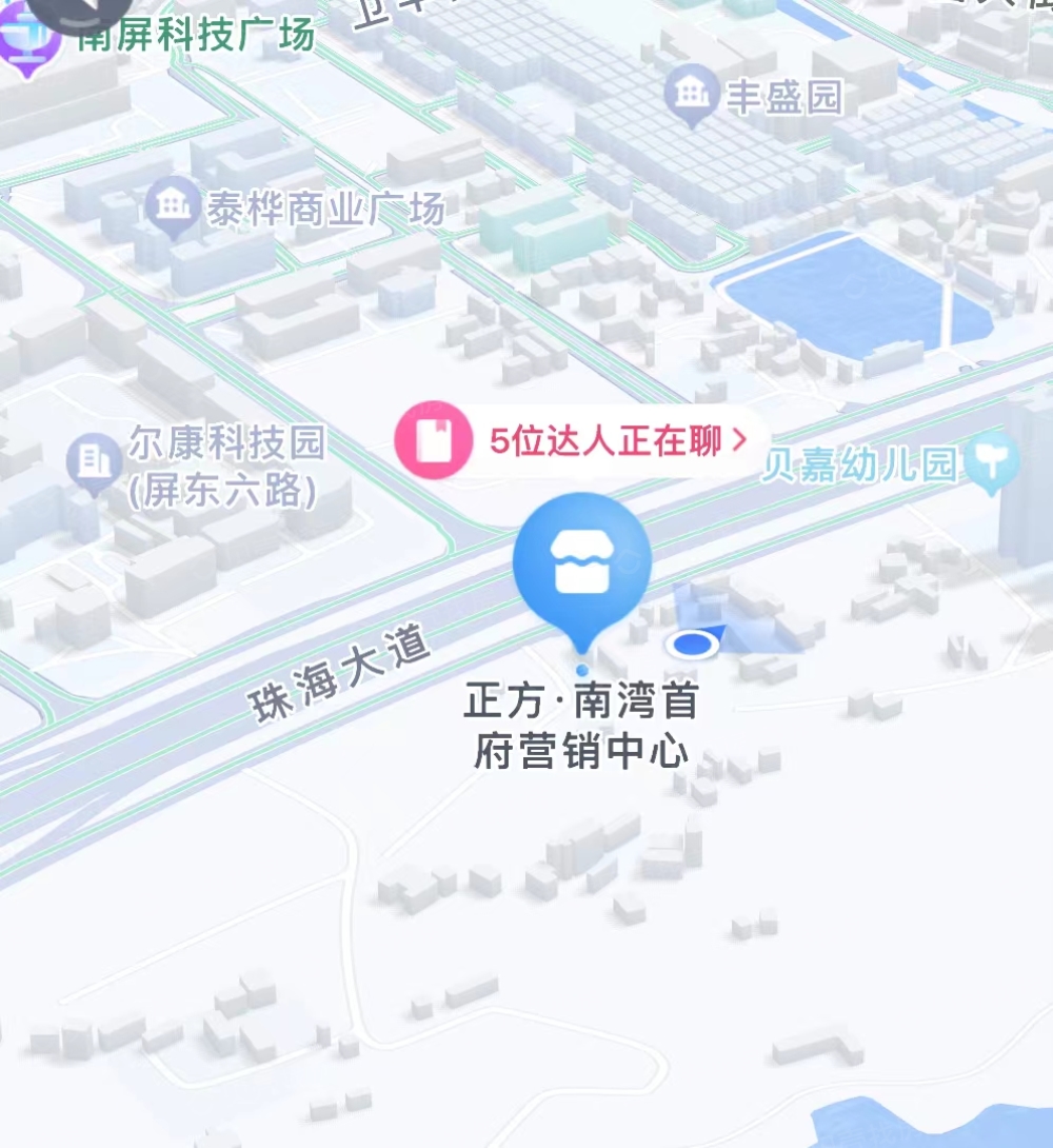 正方南湾首府区位