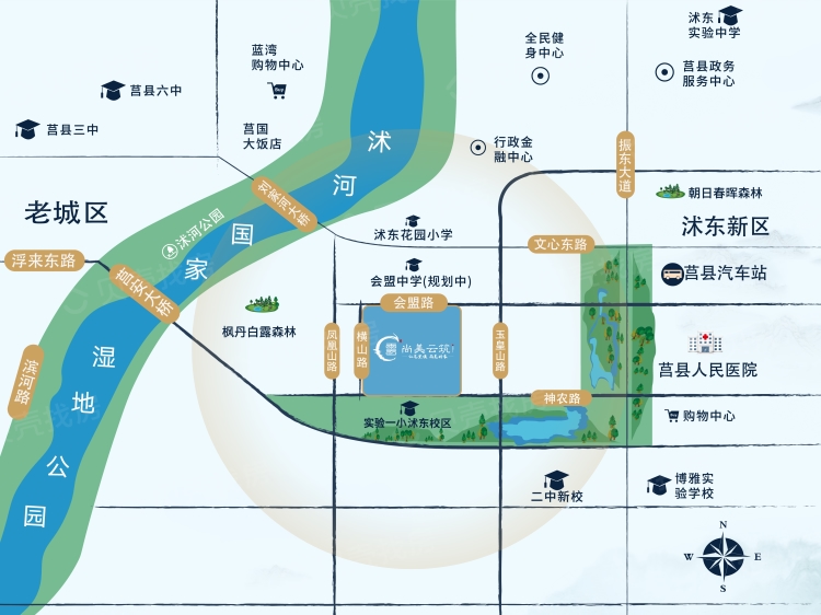 安居尚美云筑区位相册