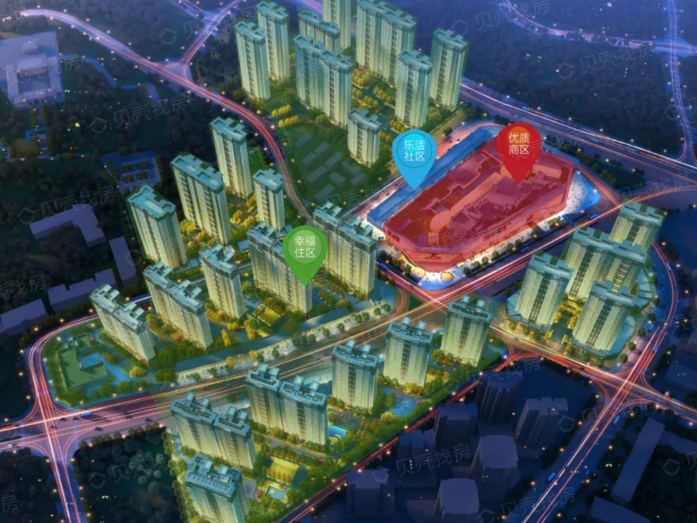 昆明安宁吾悦广场效果图