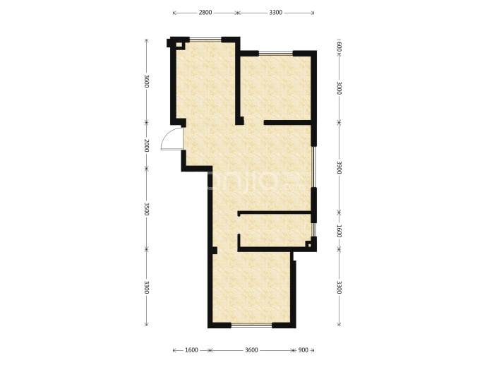 澳海澜郡B区--建面 70m²