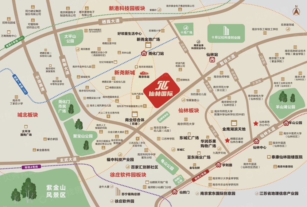 仙林国际区位