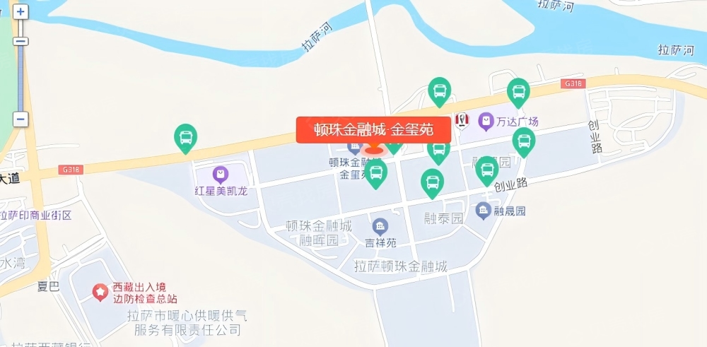 顿珠金玺苑区位