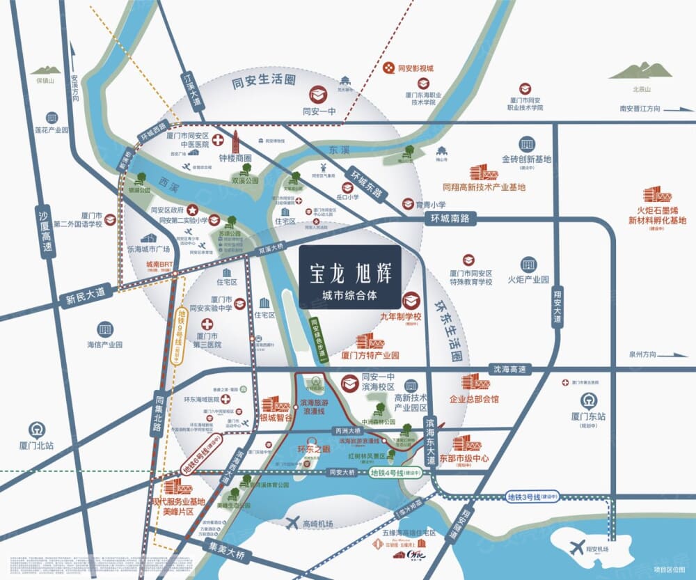 宝龙旭辉城区位