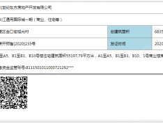 新长江香榭国际城预售许可证