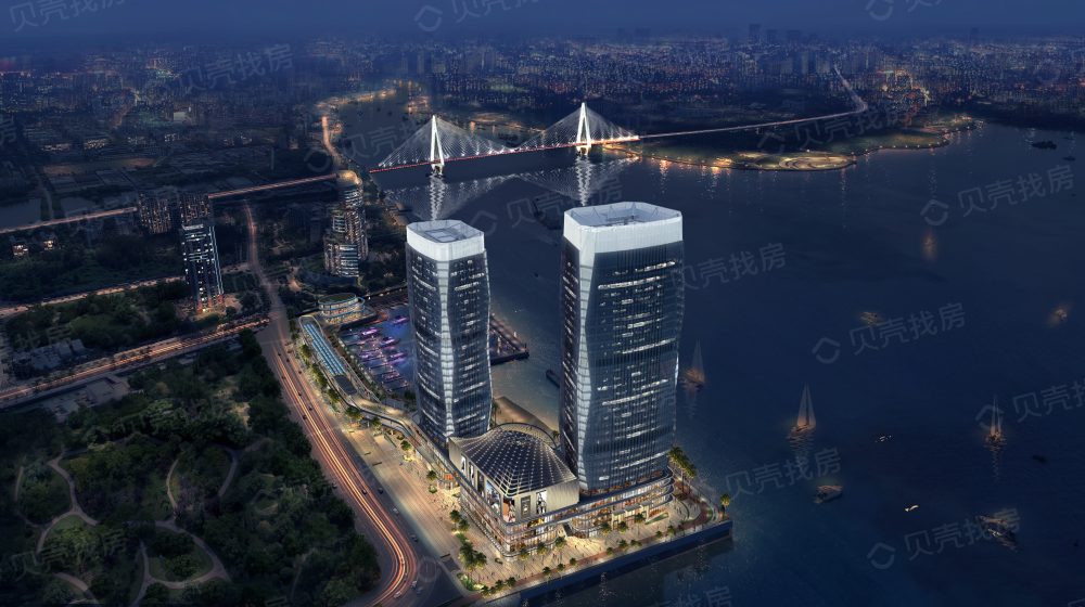 华彩·海口湾广场效果图