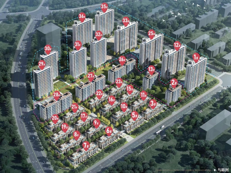 城投煦境天合楼栋相册