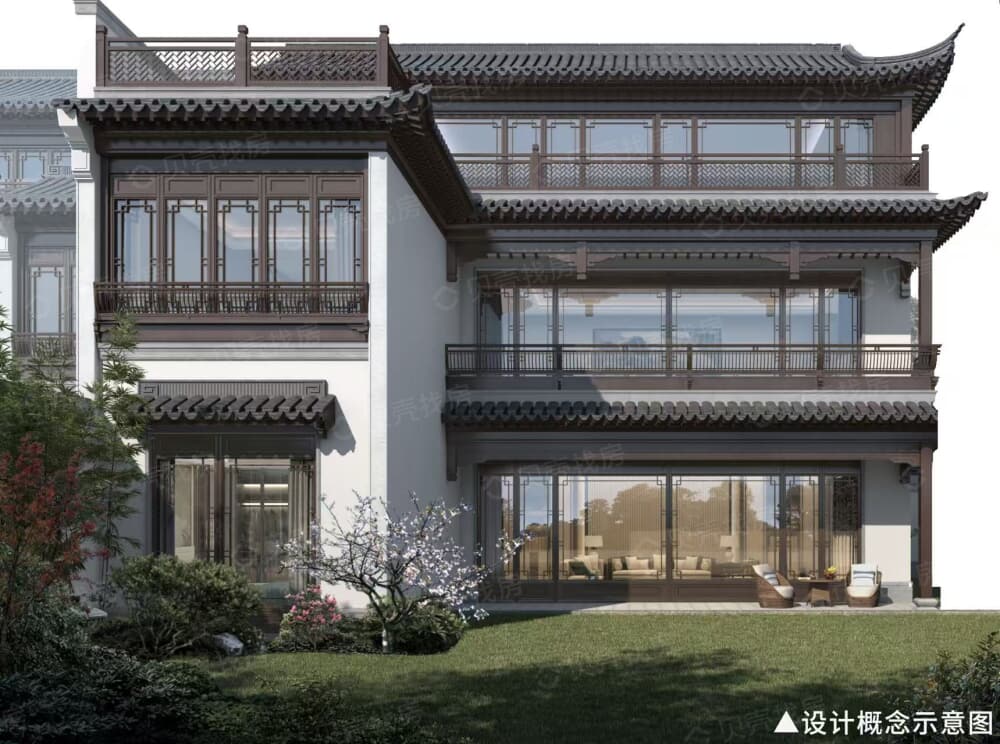 绿城桃源里效果图