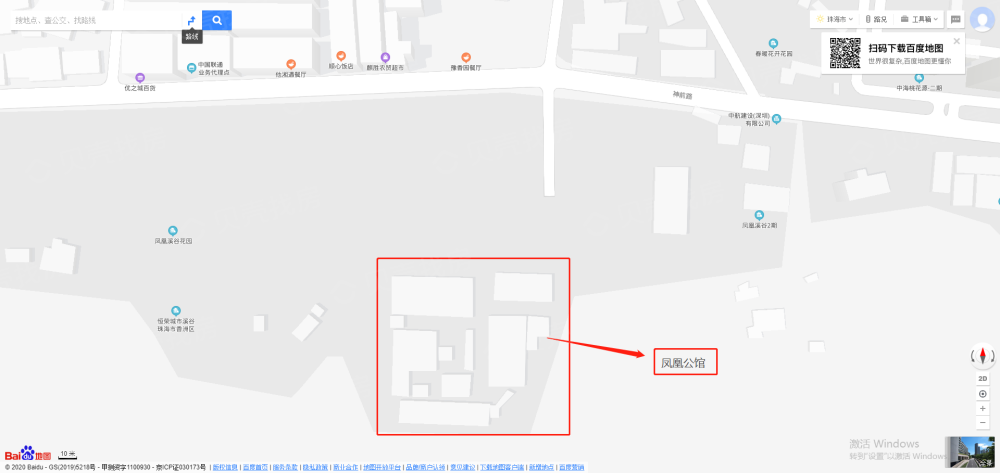 凤凰公馆区位