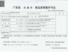 保利·越秀·金茂松湖云禧预售许可证