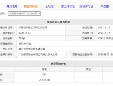 常乐府预售许可证