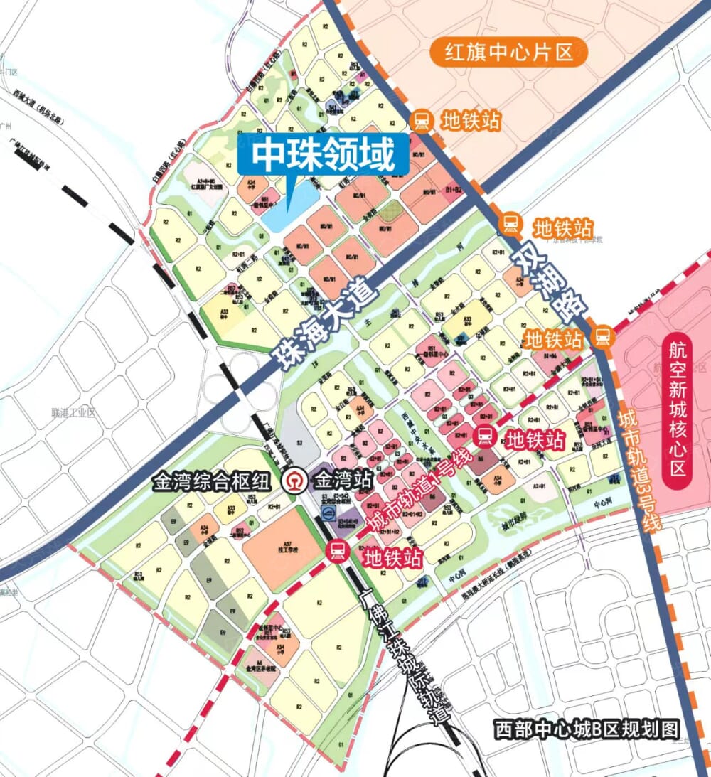 中珠领域花苑区位