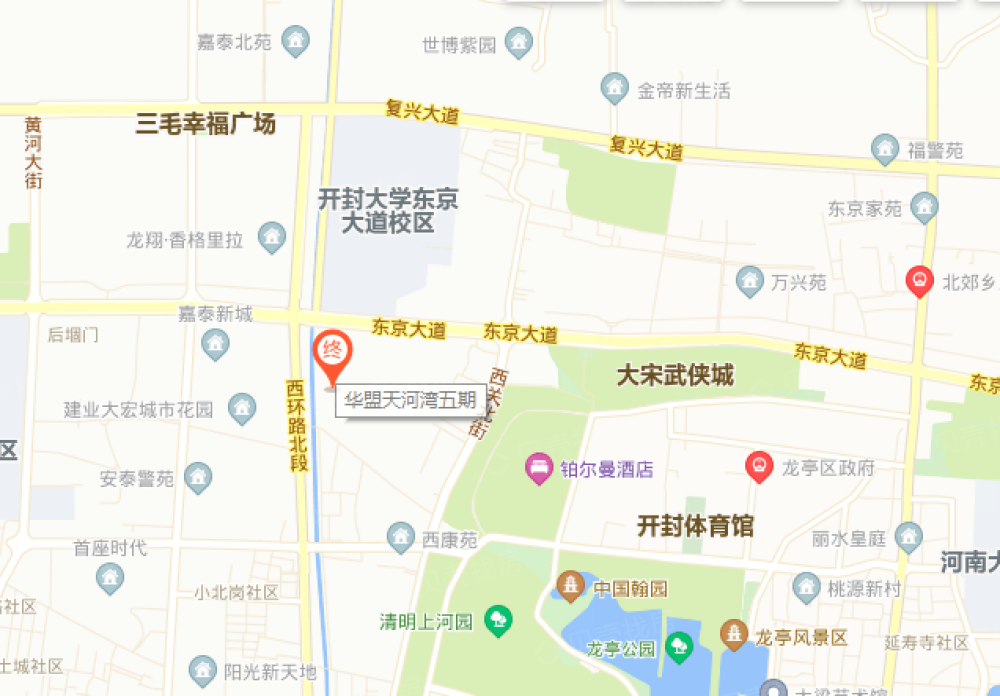 臻熙府（华盟天河湾五期）区位