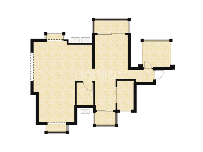 新城新希望锦樾府--建面 111m²