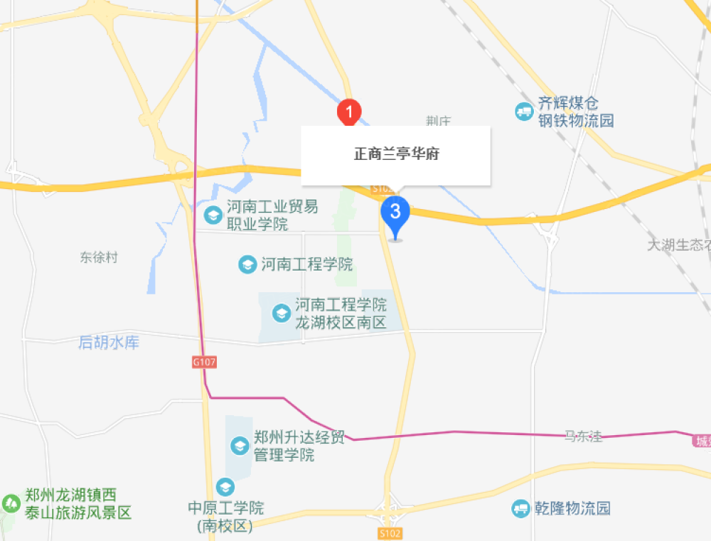 正商兰庭华府区位