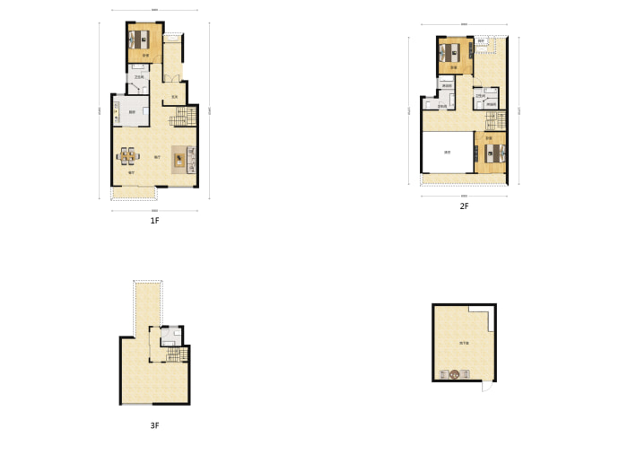 万科长基云庐--建面 205m²