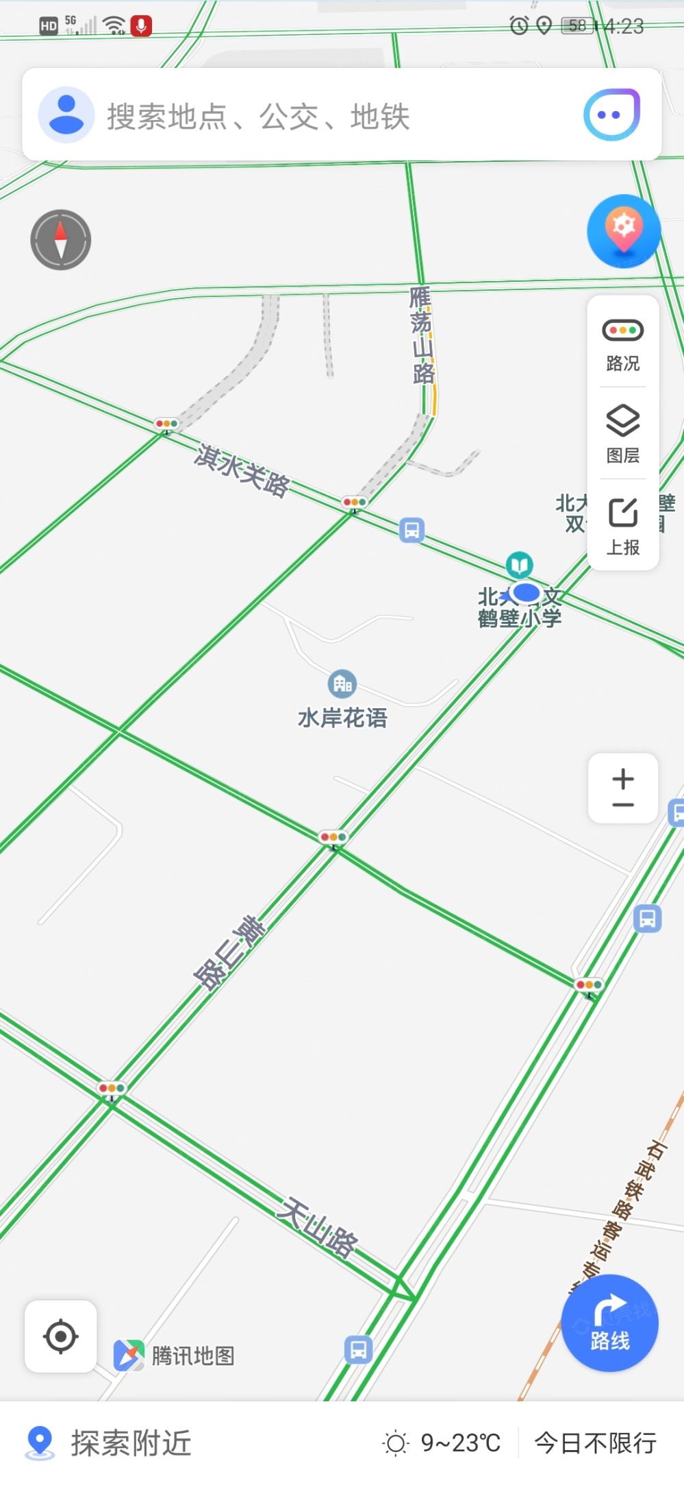 水岸花语区位