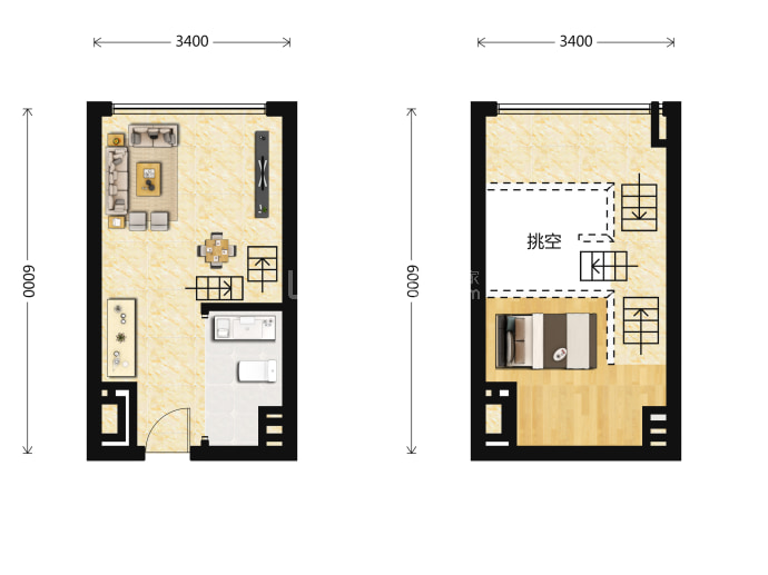 力高凤凰新天--建面 30.65m²