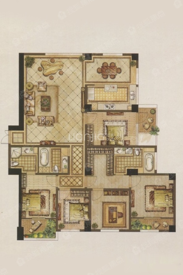 【江河汇_镇江江河汇楼盘】户型图|房型图-镇江贝壳新房