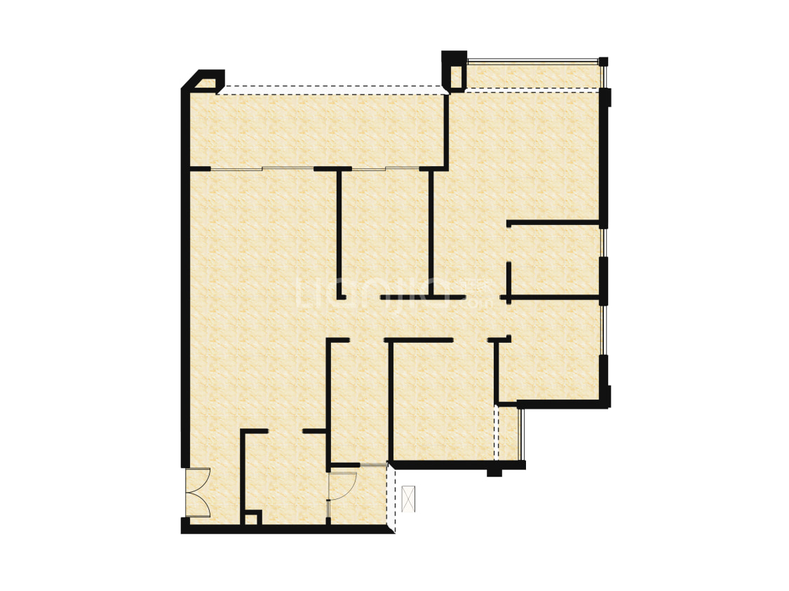 【金辉长江铭著_重庆金辉长江铭著楼盘】四居室户型图|4室2厅1厨2卫套