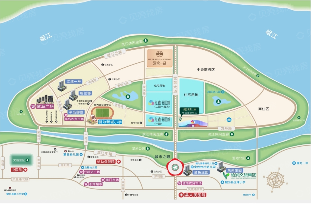 澜湾一品区位