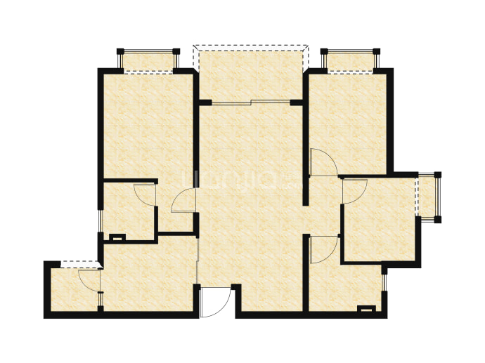 恒大世纪梦幻城--建面 118m²