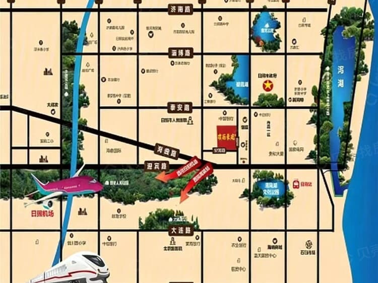 璞丽豪庭区位相册