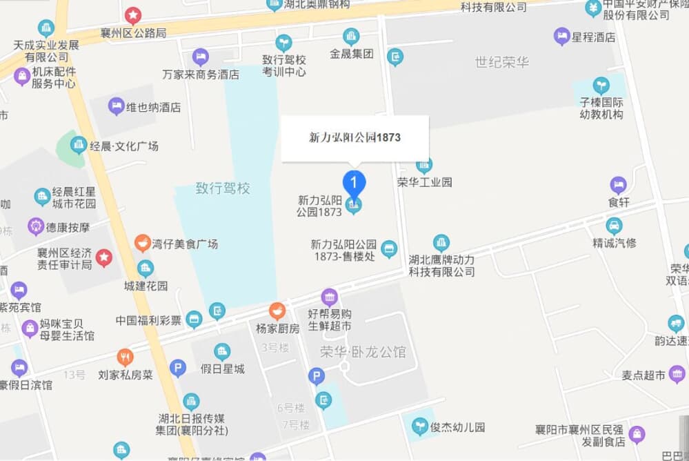 弘阳公园1873区位