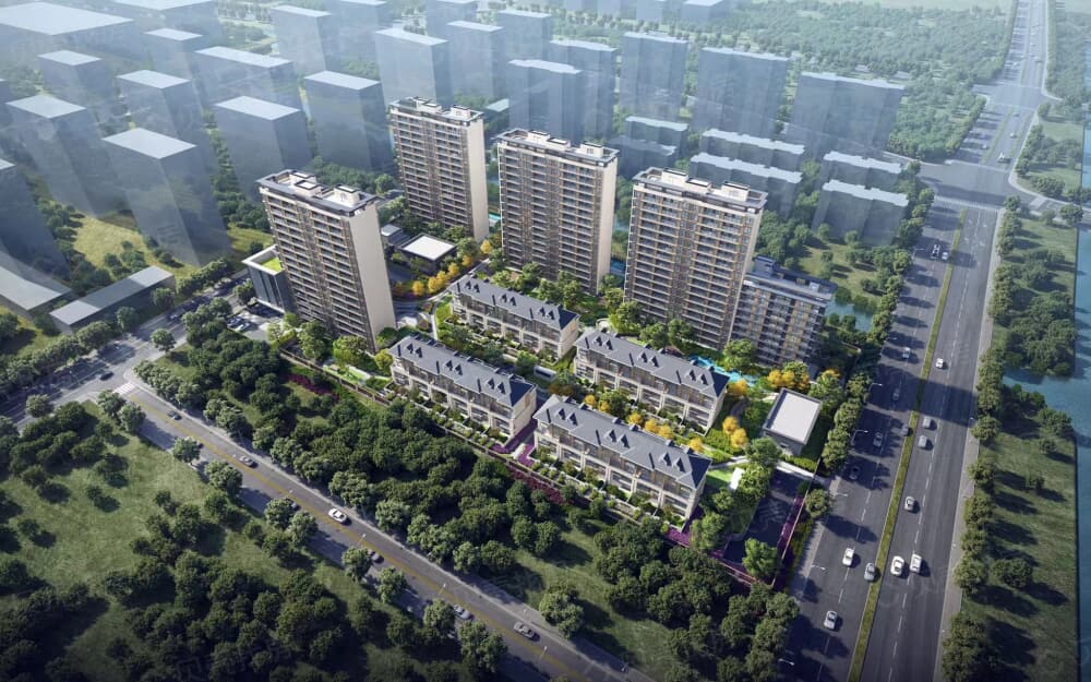 奉发·左岸晶邸效果图