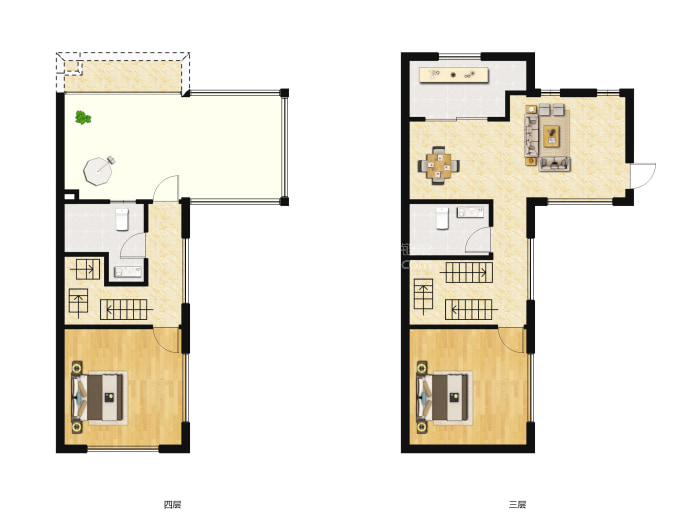 中环境秋月--建面 95m²