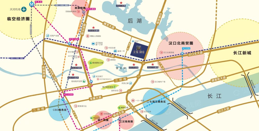 【天纵御府_仙桃天纵御府楼盘】区位相册-仙桃贝壳新房