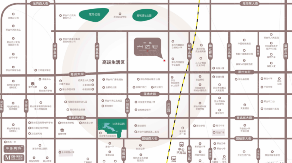 丰基兴达府区位