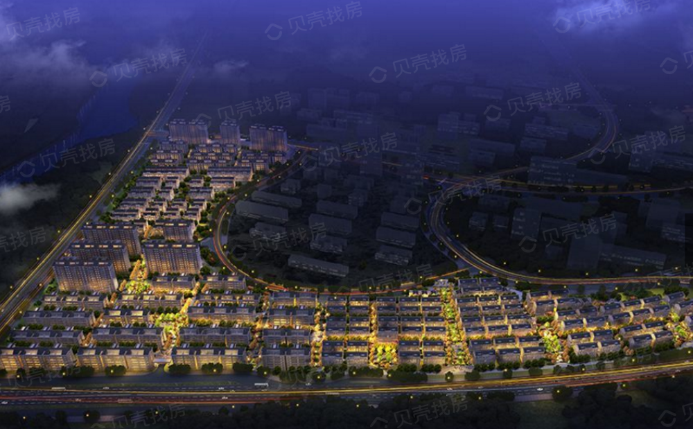 中海阅骊山效果图