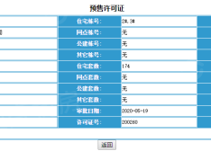 中金时代启城预售许可证