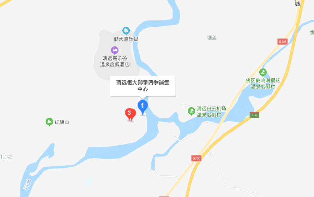 恒大御泉四季区位
