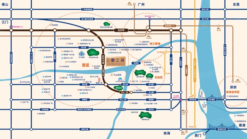 柏盈里御江府区位