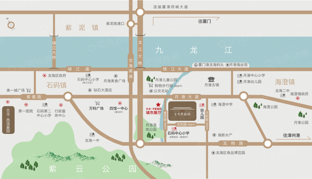 古龙书香嘉园区位