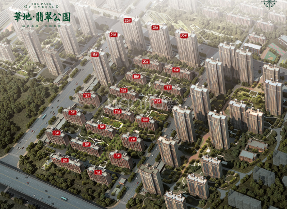 华地翡翠公园楼盘图片