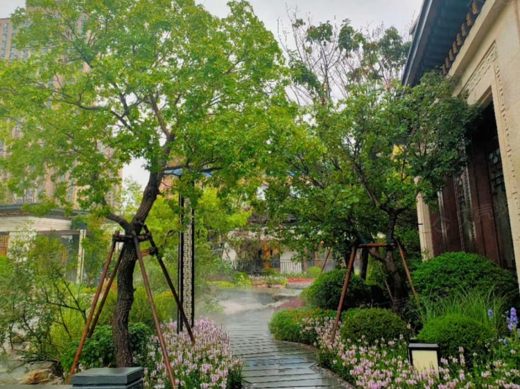 盘锦万科城如园实景图相册